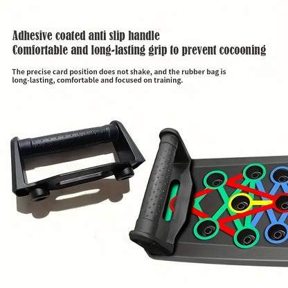 Multifunctional Push up Board with Push up Bars - Home Fitness Machine for Strength Training, Viral Workout Trend Item for Fitness Enthusiasts (Home Gym Chest/Shoulder Gains)